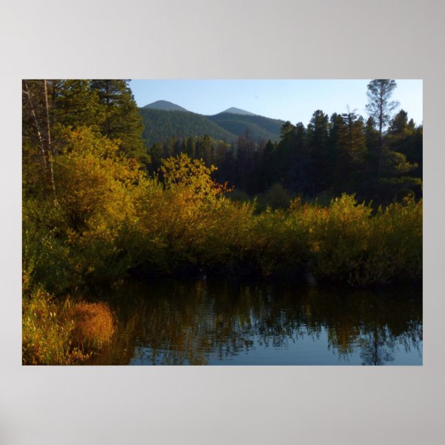 Sprague Lake in Fall Poster (Front)