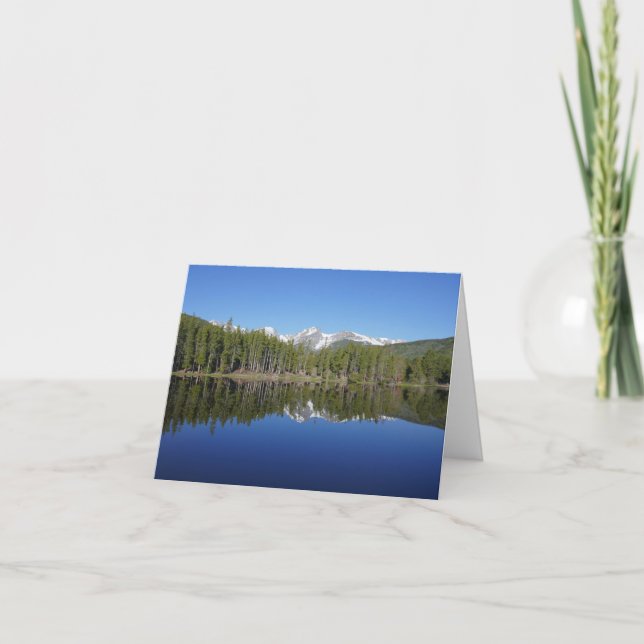 Sprague Lake Reflection Card (Front)