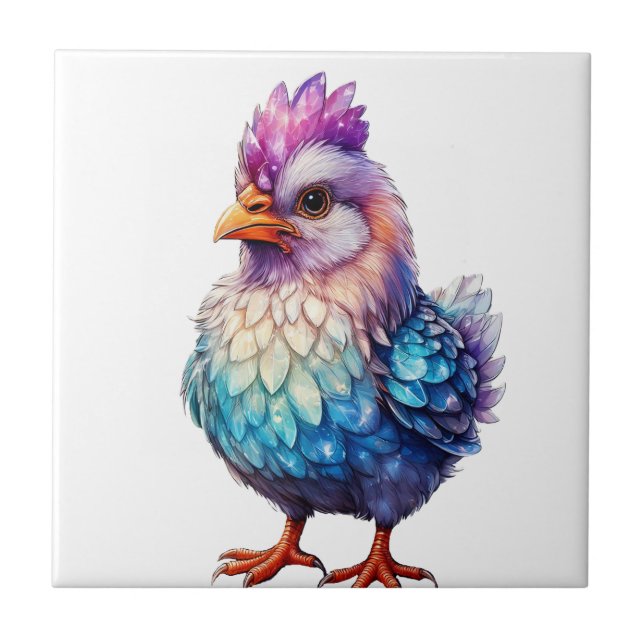 Sprakling Little Chicken Tile (Front)