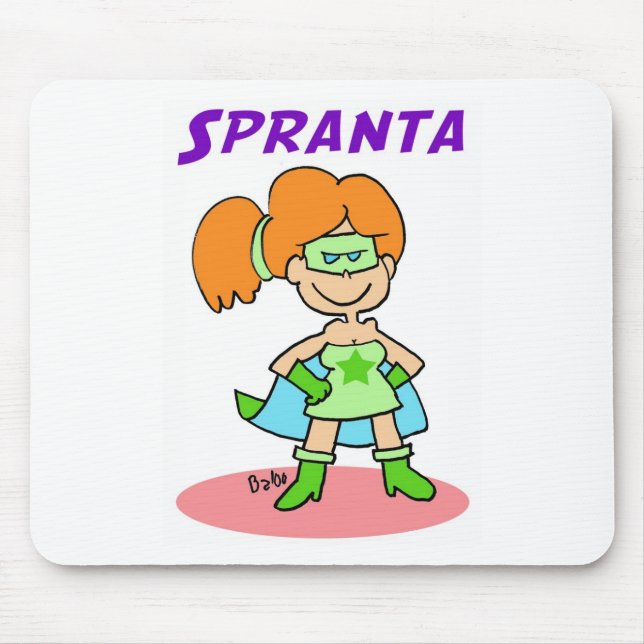 spranta esperanto mouse mat (Front)