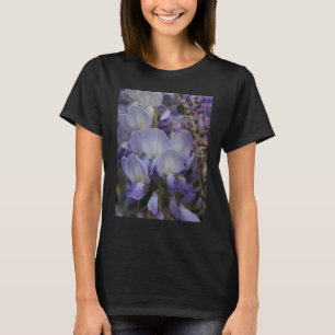 Sprawling Purple Wisteria Vine Photography T-Shirt