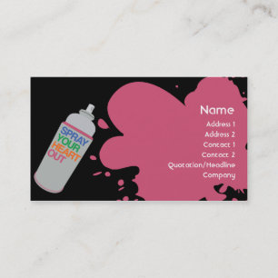 Spray - Business Business Card