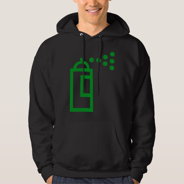 Spray Can Icon Hoodie (Front)