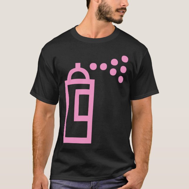 Spray Can Icon T-Shirt (Front)