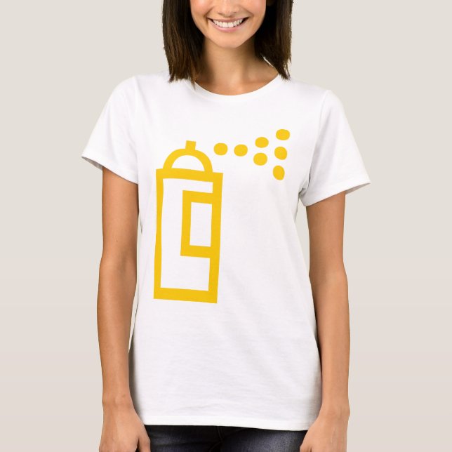 Spray Can Icon T-Shirt (Front)
