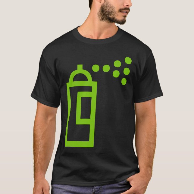Spray Can Icon T-Shirt (Front)