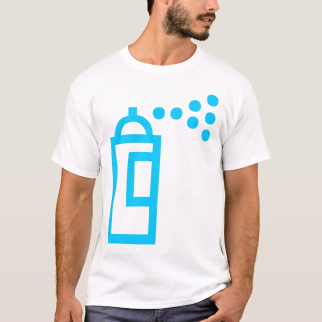 Spray Can Icon T-Shirt (Front)
