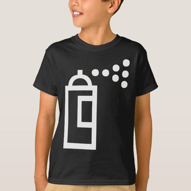 Spray Can Icon T-Shirt (Front)