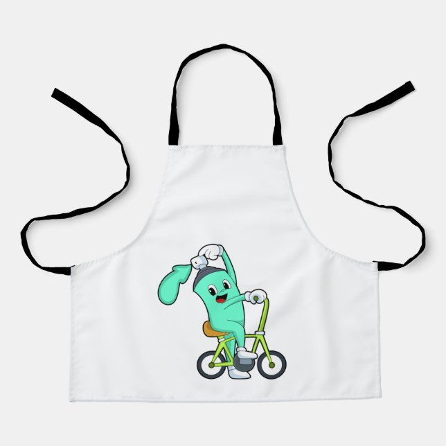 Spray can with Bicycle Apron (Front)