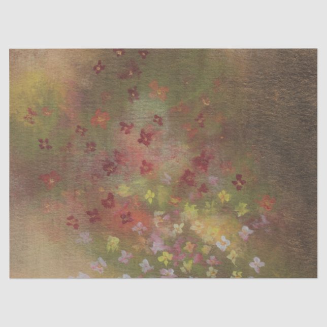 Spray of Spring Tissue Paper (Front)
