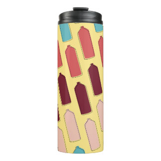 Spray Paint Can Pattern Thermal Tumbler