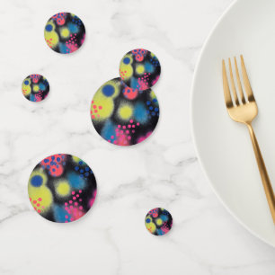 Spray Paint Confetti