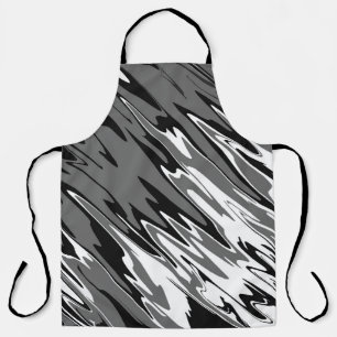 Spray Paint Dark Neutrals Apron