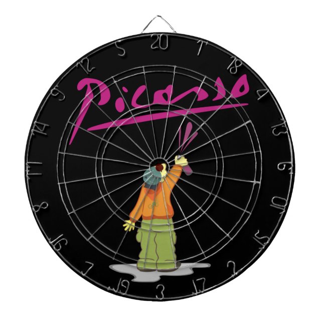 Spray Paint Dartboard (Front)