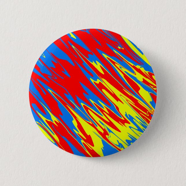 Spray Paint Red Yellow Blue 6 Cm Round Badge (Front)