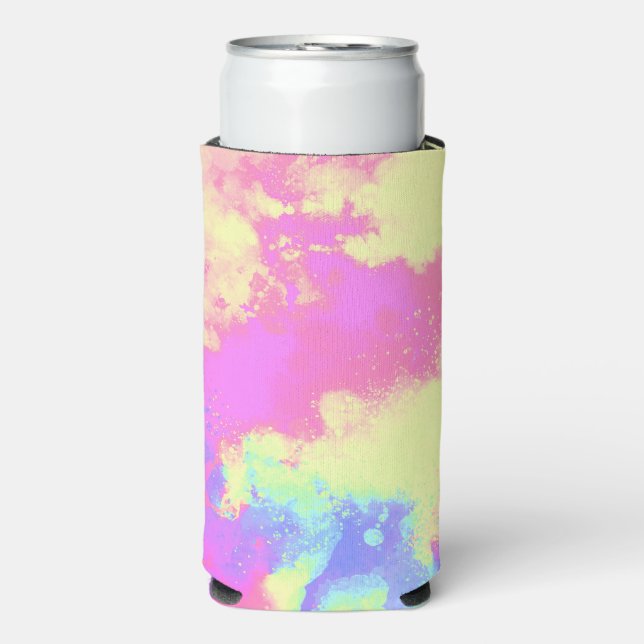 Spray Paint Splatter Effect Cooler (Seltzer Front)