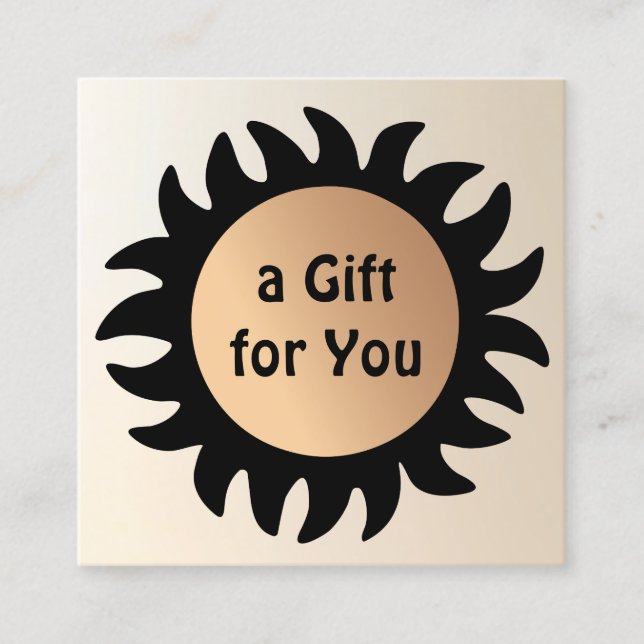 Spray Tan Tanning Salon Gift Certificate   (Front)