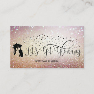 SPRAY TANS BUSINESS CARD