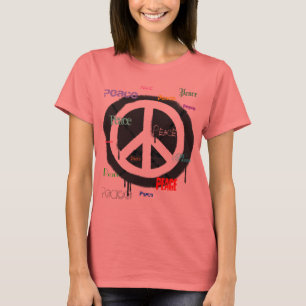 Spraypainted Peace Sign Tee