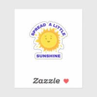 Spread a Little Sunshine Sticker