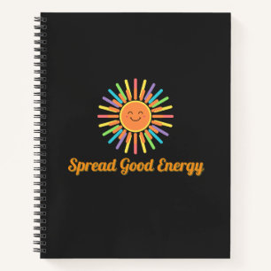 Spread Good Energy   Positive Retro Design Notebook