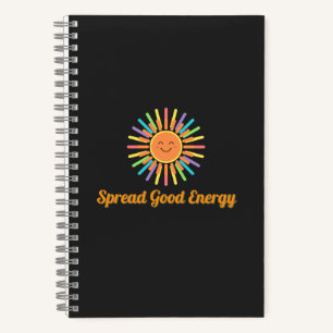 Spread Good Energy   Positive Retro Design Notebook