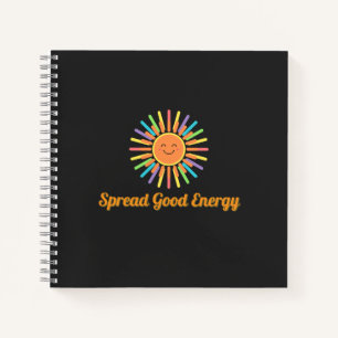Spread Good Energy   Positive Retro Design Notebook