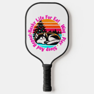 Spread Holiday Cheer with Christmas Dog Gifts Pickleball Paddle