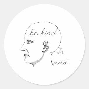 Spread Kindness12 Classic Round Sticker