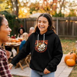 Spread Kindness Around the Entire World Retro Flor Hoodie