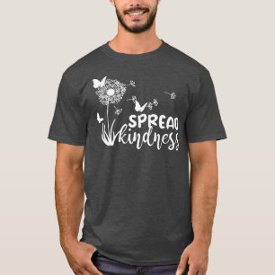 Spread Kindness Butterflies Inspirational Message T-Shirt