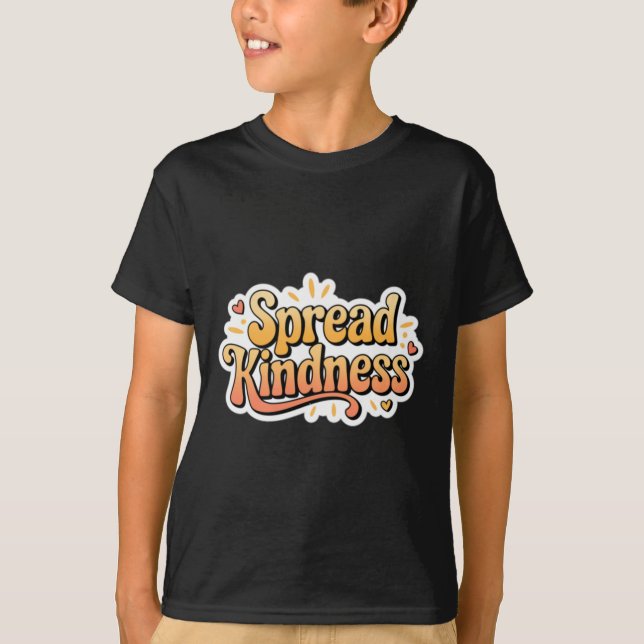 Spread Kindness - Kindness S Sticker1  T-Shirt (Front)