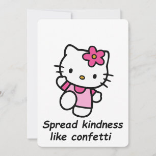 Spread Kindness Like Confetti Invitation
