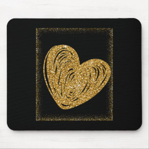 Spread Kindness Like Glitter Sticker Mouse Mat