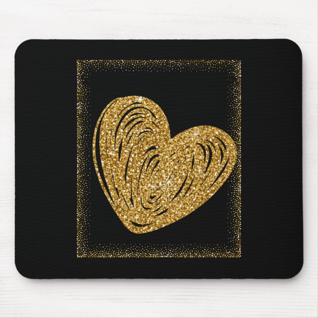 Spread Kindness Like Glitter Sticker  Mouse Mat (Front)