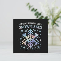 Spread Kindness Like Snowflakes Christmas Teacher