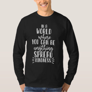 Spread Kindness No Bullying Motivational Vintage C T-Shirt