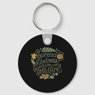 Spread Kindness - Positive Affirmation Sticker Key Ring