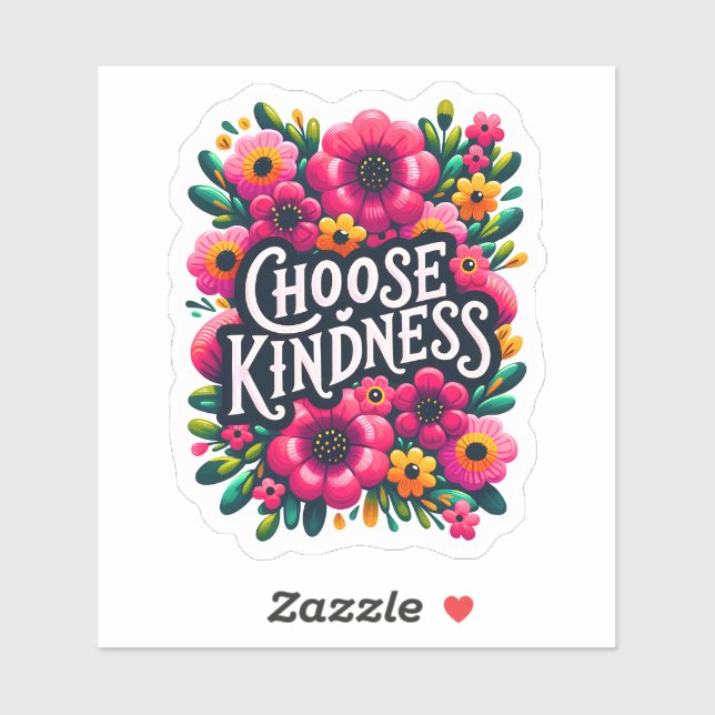 Spread Kindness Through Bright Blooms (Sheet)