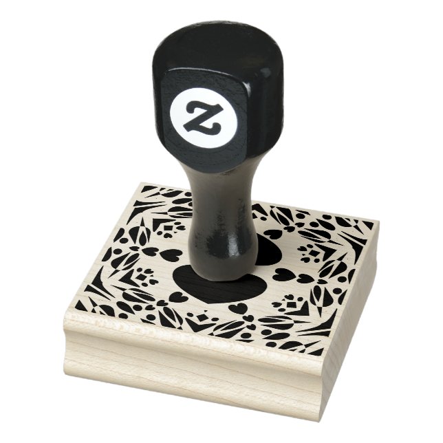 spread love 2 rubber stamp (Stamp)