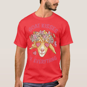 Spread Love and Laughter with Our Goat Kisses Fix T-Shirt