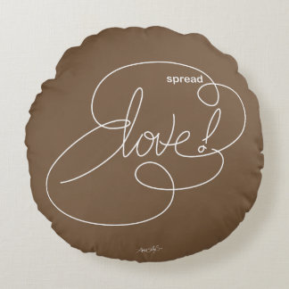spread LOVE -  Bold CloudS - W Round Cushion