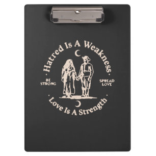 spread love clipboard