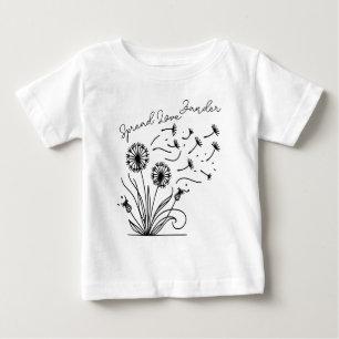 "Spread Love" Customisable Baby T-Shirt