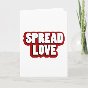 Spread Love Design Card