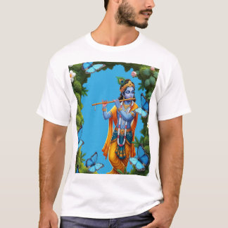 Spread Love, Live Like Krishna – Divine Wisdom  T-Shirt