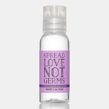 Spread Love Not Germs Hand Sanitizer