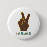 Spread Peace Not Fear Hand Sign