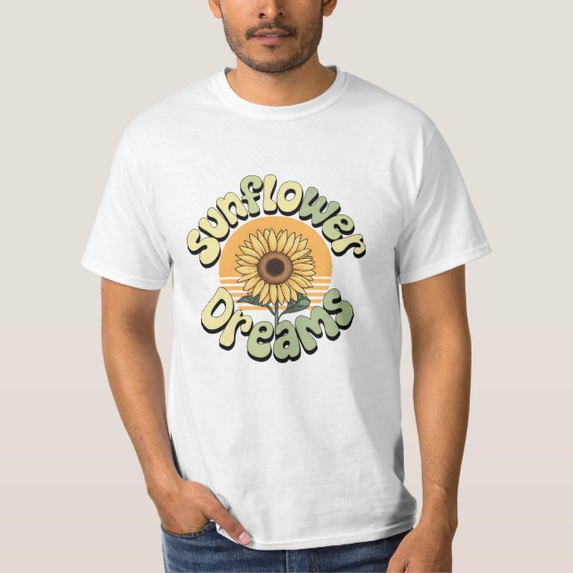 Spread Positivity with Sun-Inspired Designs T-Shirt (Front)