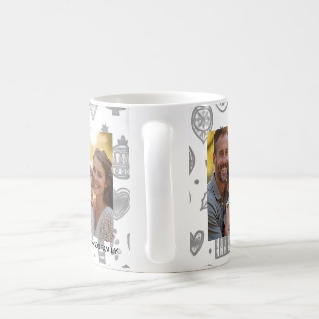 Spread The Christmas Joy | Minimalistic Photo Coff Coffee Mug (Handle)